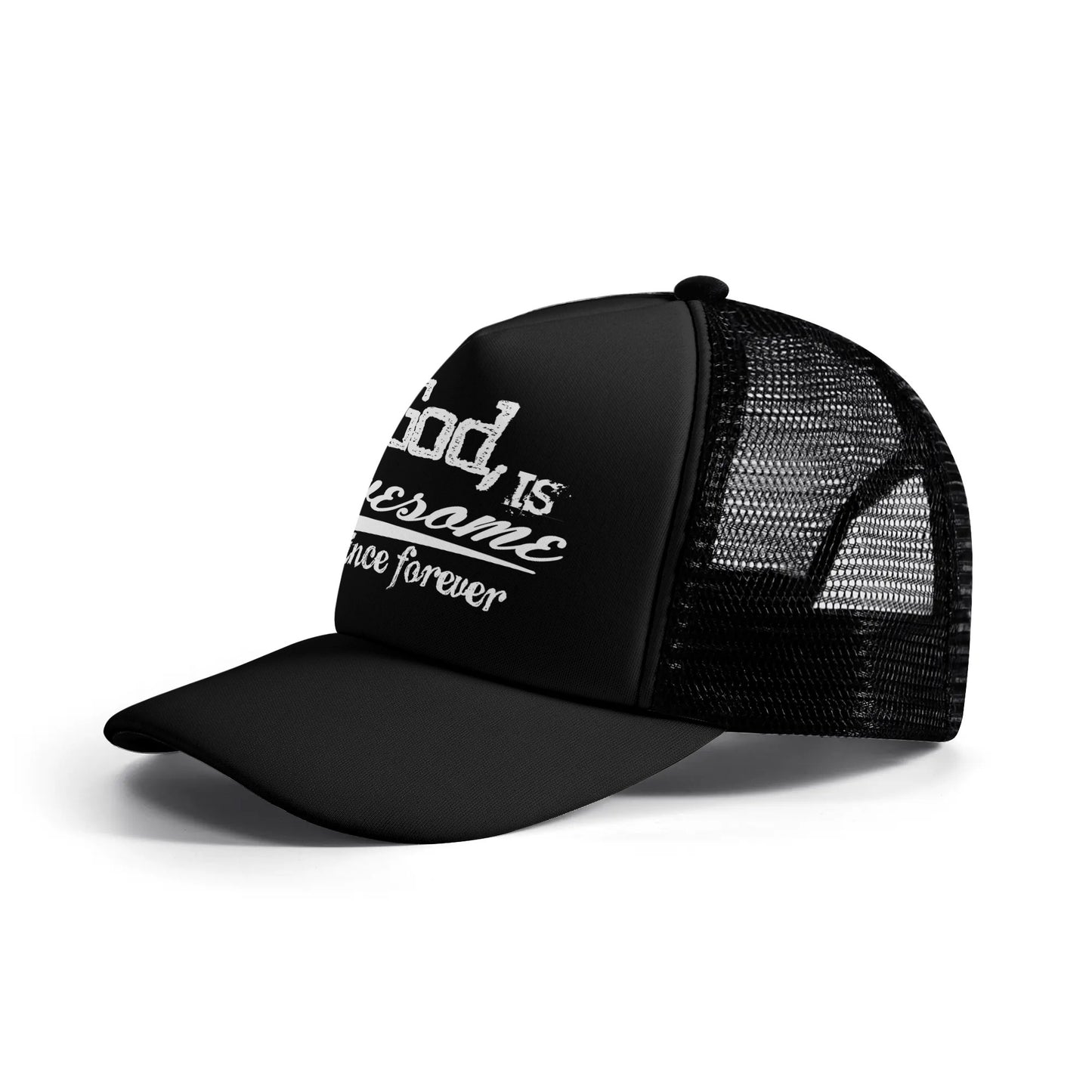 God Is Awesome Since Forever Christian Kids Hat