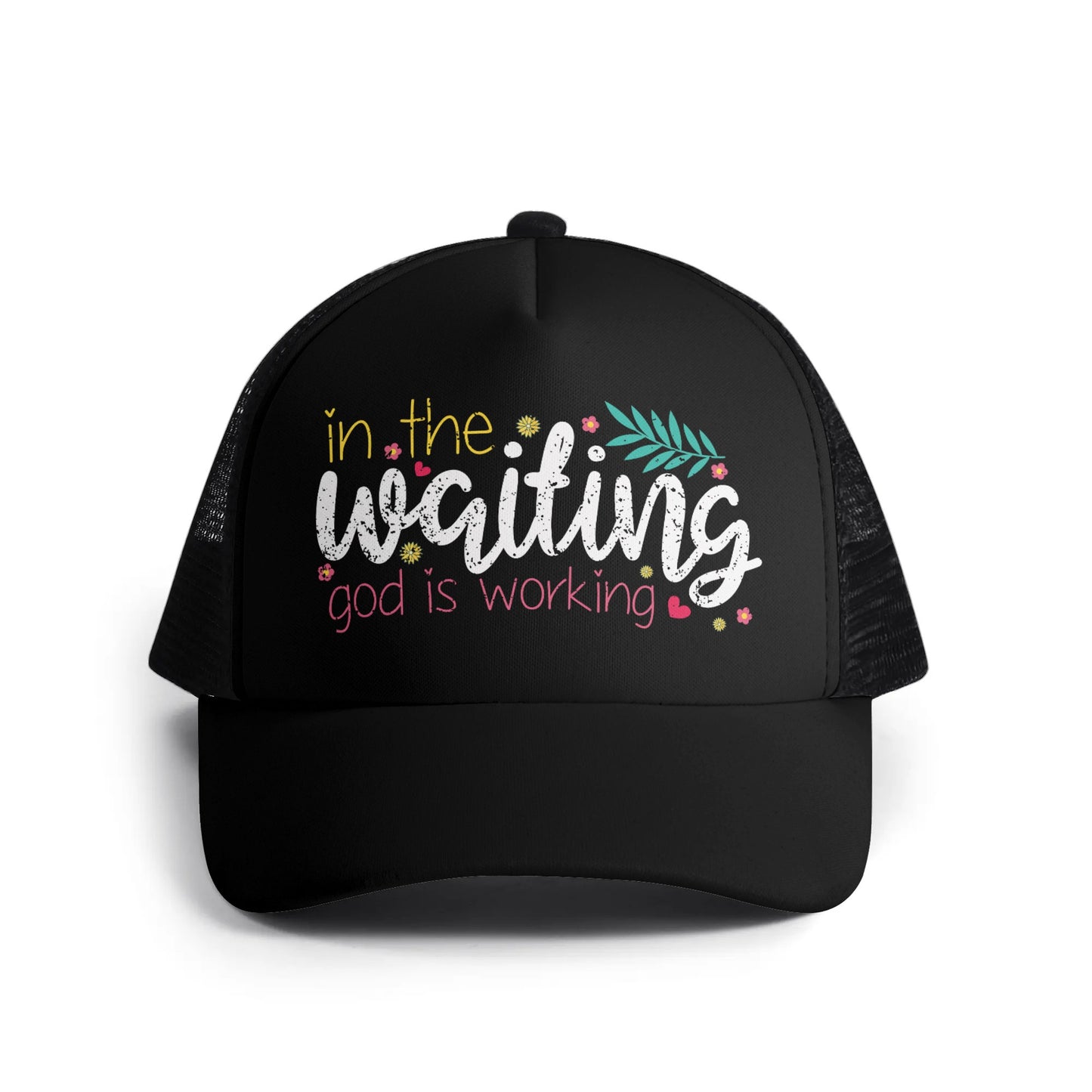 In The Waiting God Is Working Christian Kids Hat