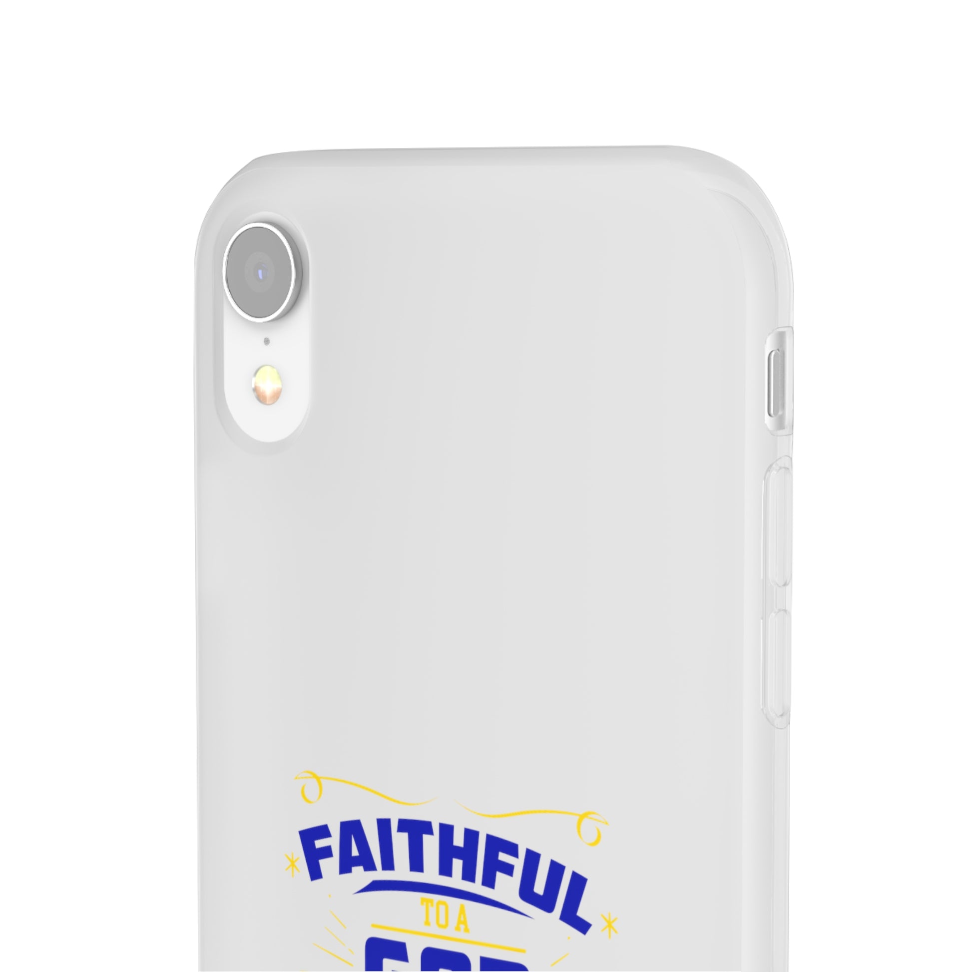 Faithful To A God Who Is Faithful Through Generations Flexi Phone Case Printify