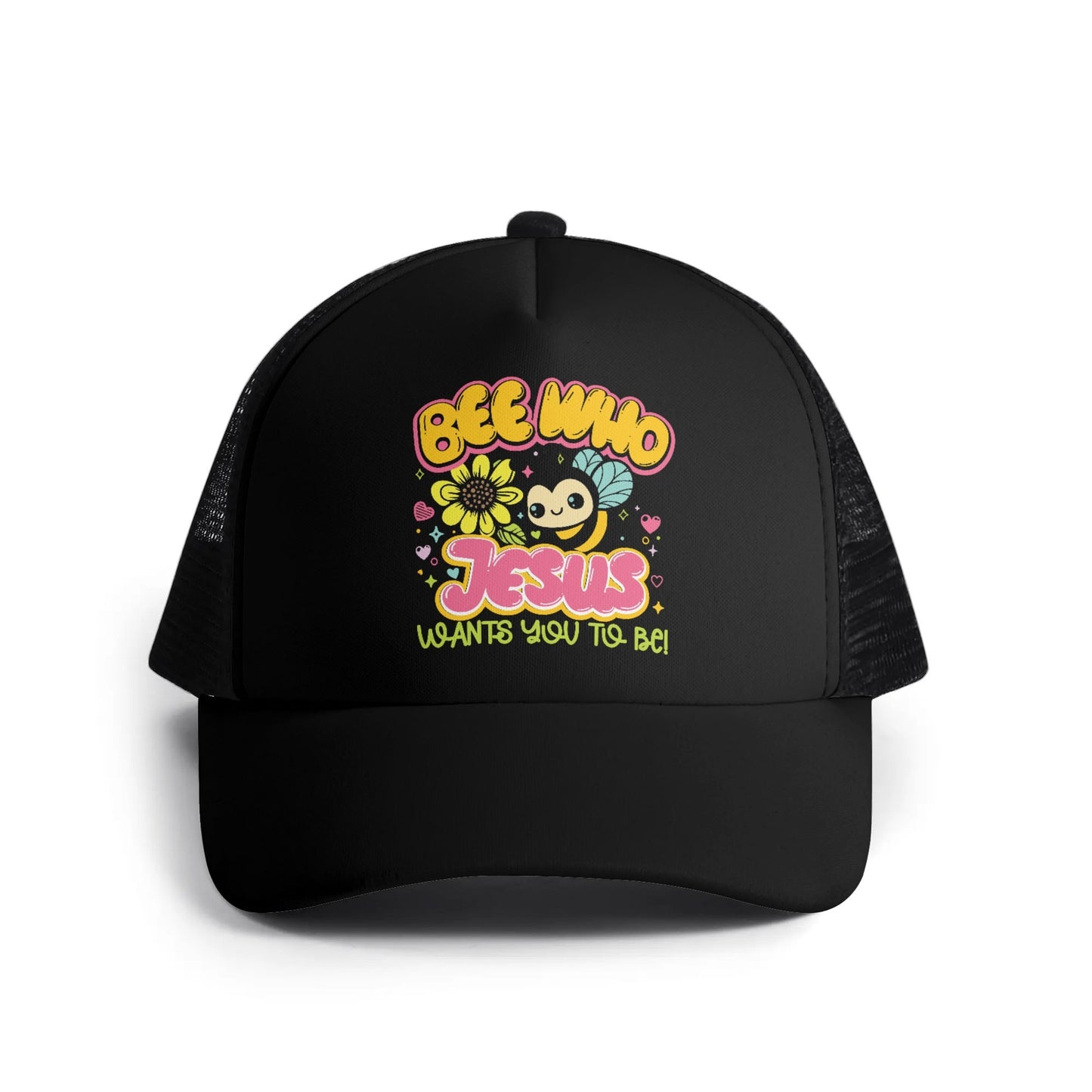 Bee Who Jesus Wants You To Be  Christian Kids Hat