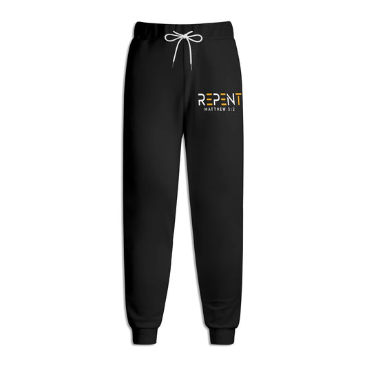 Repent Unisex Adult Joggers Christian Sweatpants