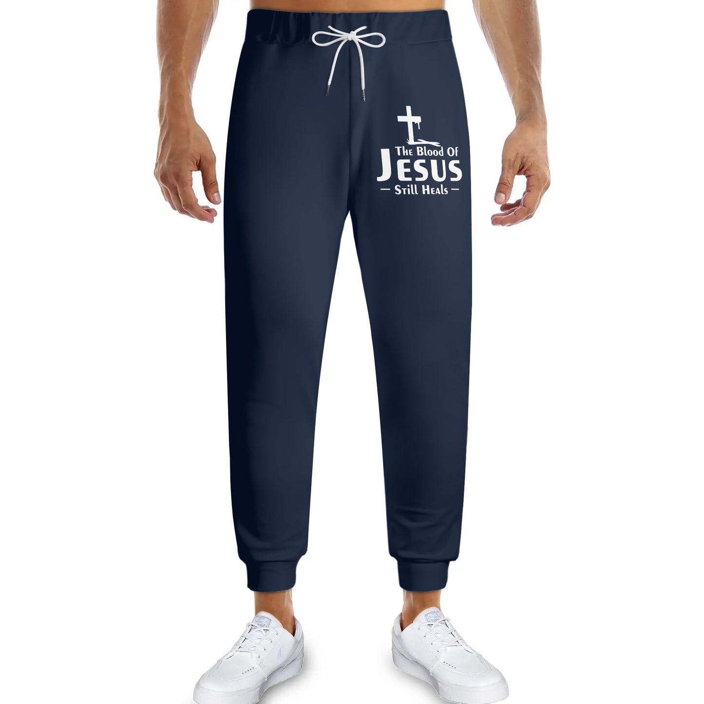 The Blood Of Jesus Still Heals Unisex Adult Joggers Christian Sweatpants