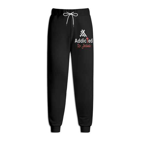 Addicted To Jesus Unisex Adult Joggers Christian Sweatpants