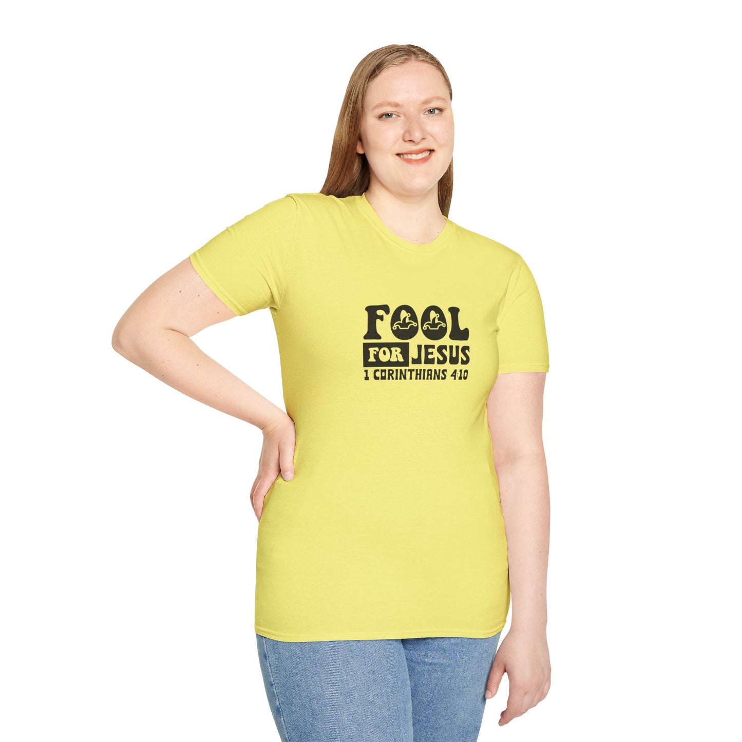 Fool For Jesus Funny Unisex Christian T-shirt