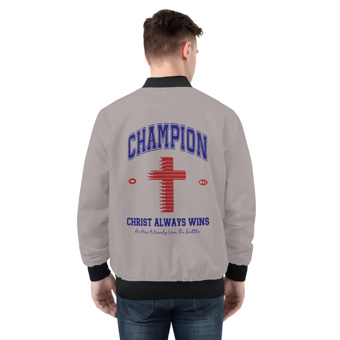 Champion Christ Always Wins Mens Christian Jacket