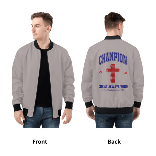 Champion Christ Always Wins Mens Christian Jacket