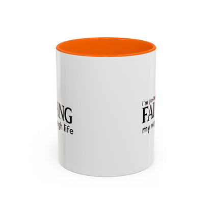 Faith-Inspired Coffee Accent Mug - Motivational Drinkware for Daily Inspiration