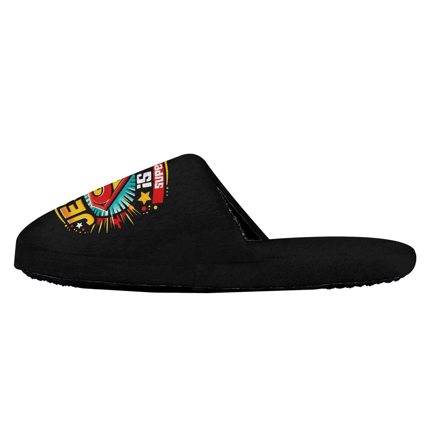 Jesus Is My Superhero Kids Christian Slippers