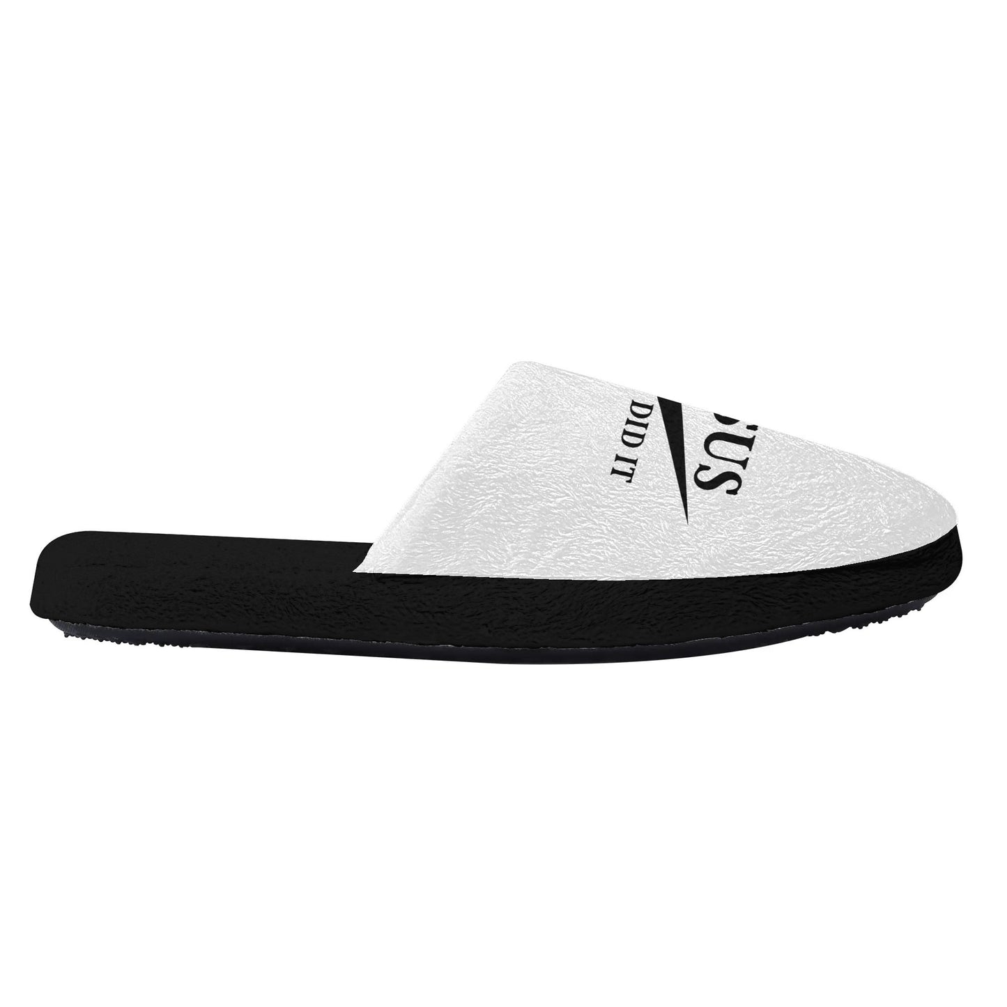 Jesus Did It (Like Nike) Kids Christian Slippers