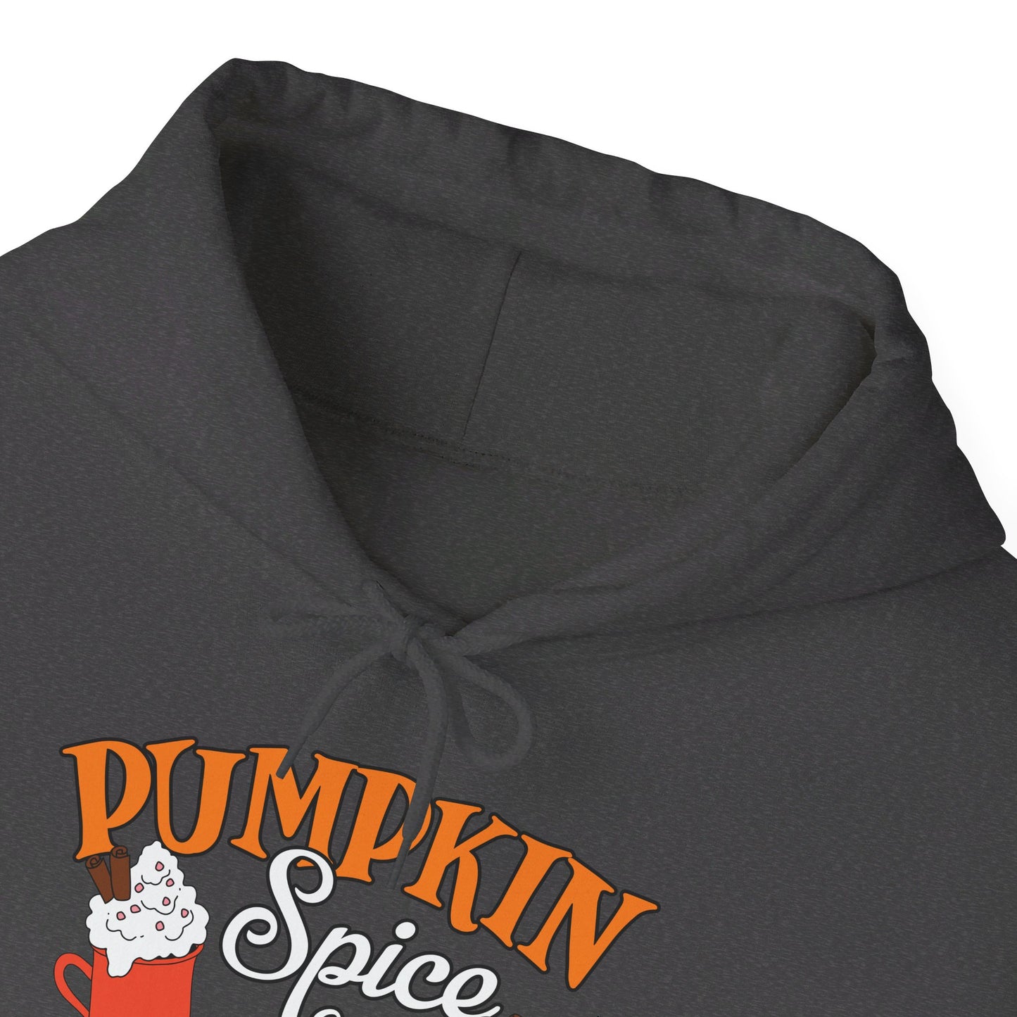 Pumpkin Spice And Jesus Christ Halloween Unisex Christian Pullover Hooded Sweatshirt