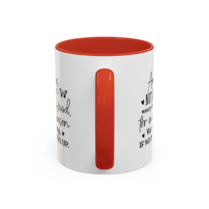 Christian Ceramic Mug - Due Season Accent Coffee Mug (11, 15oz)