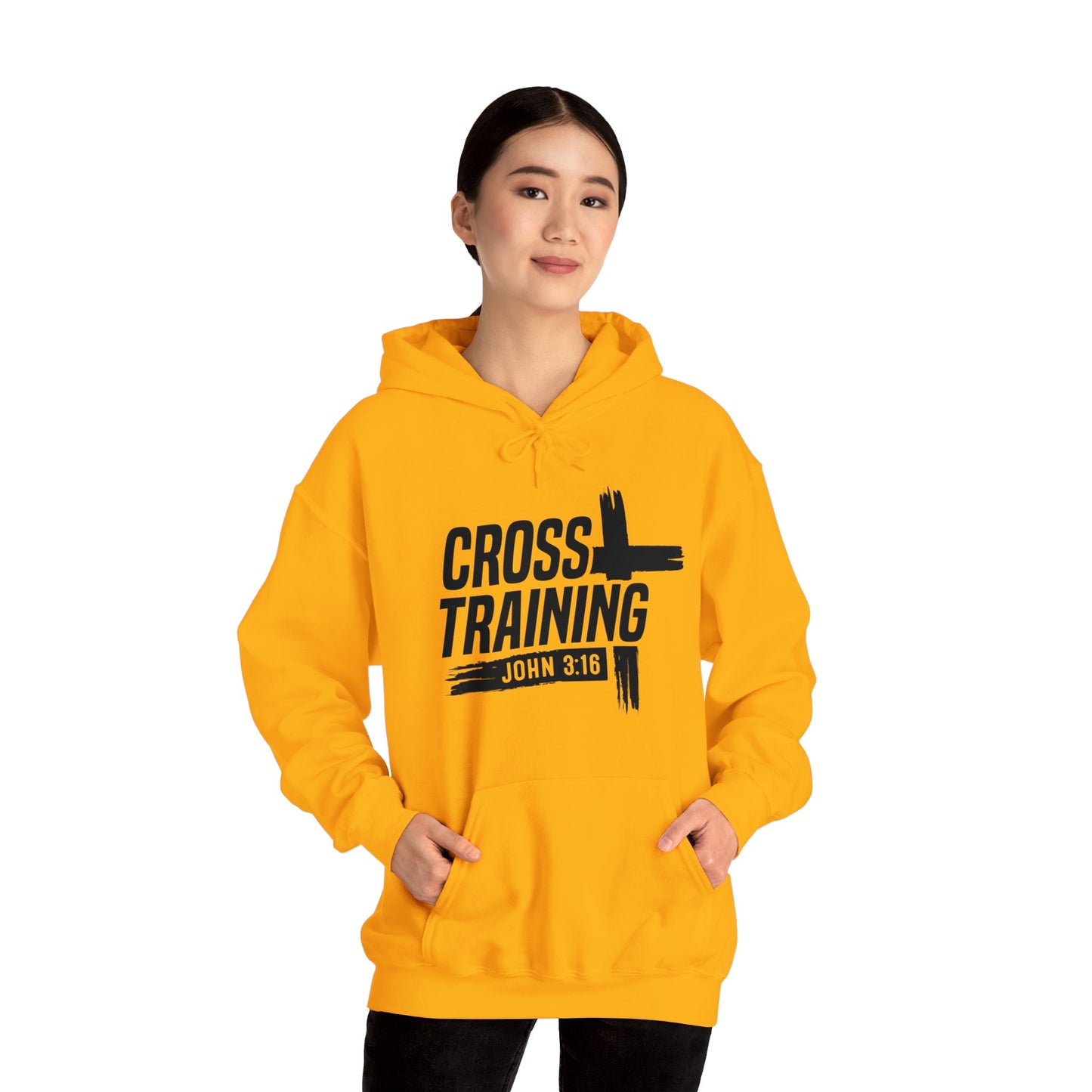 Cross Training Unisex Christian Hooded Pullover Sweatshirt