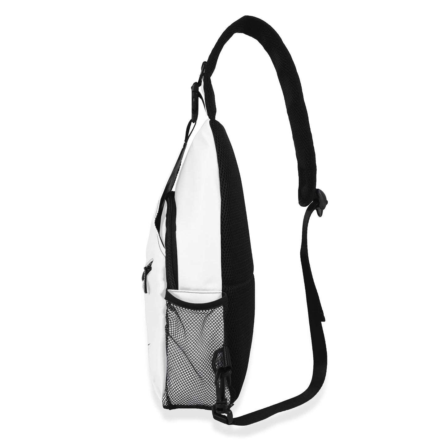 Jesus Did It (LIke Nike) Chest Crossbody Christian Bag with Adjustable Strap