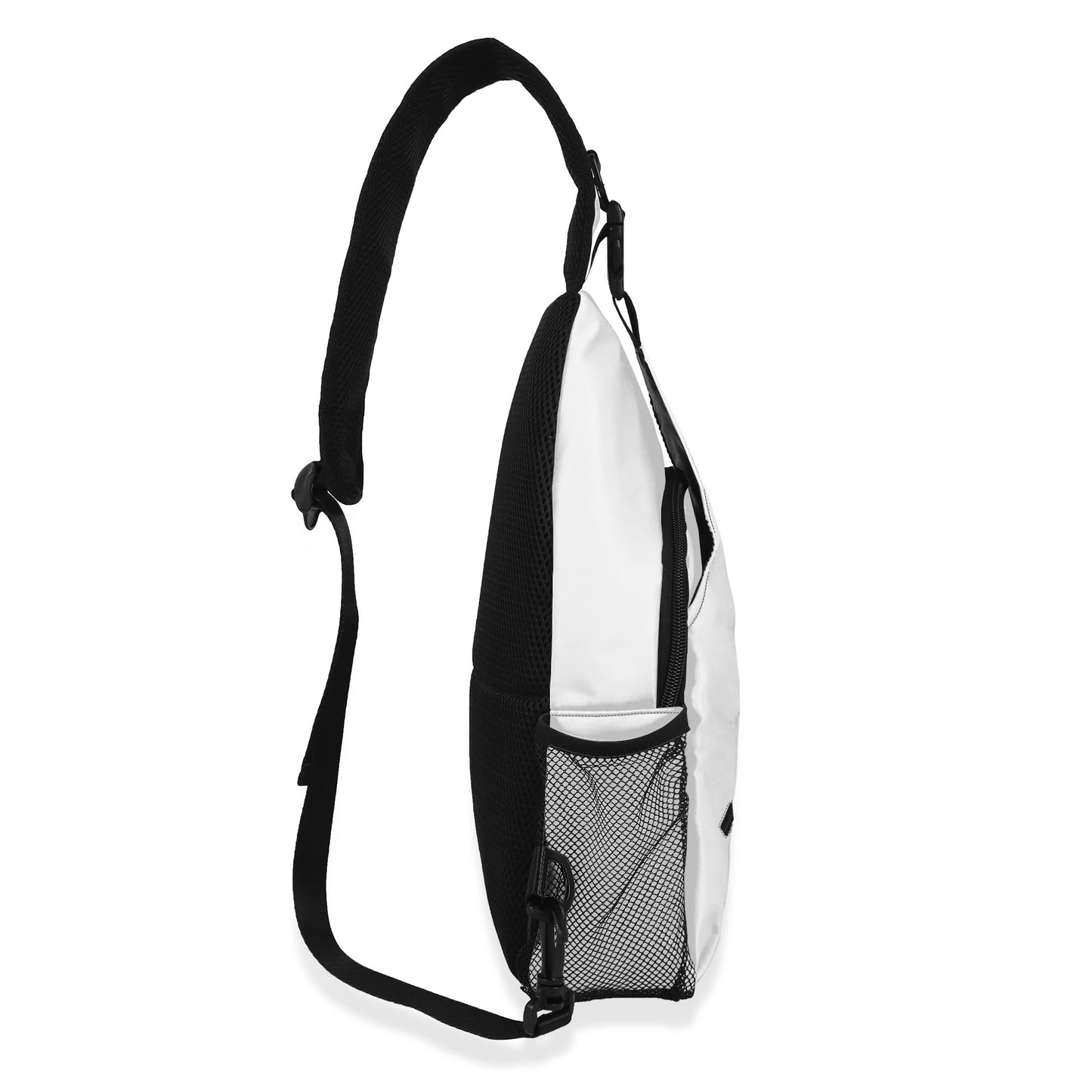 Jesus Did It (LIke Nike) Chest Crossbody Christian Bag with Adjustable Strap