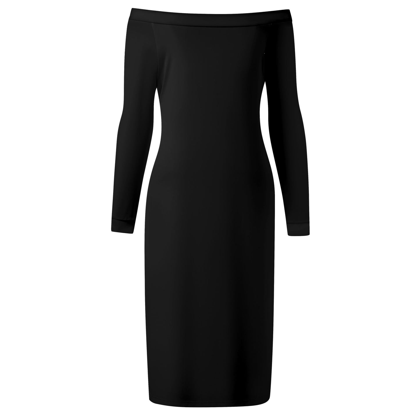 I Choose Jesus Christian Womens Off The Shoulder Long Sleeve Elegant Wrap Dress