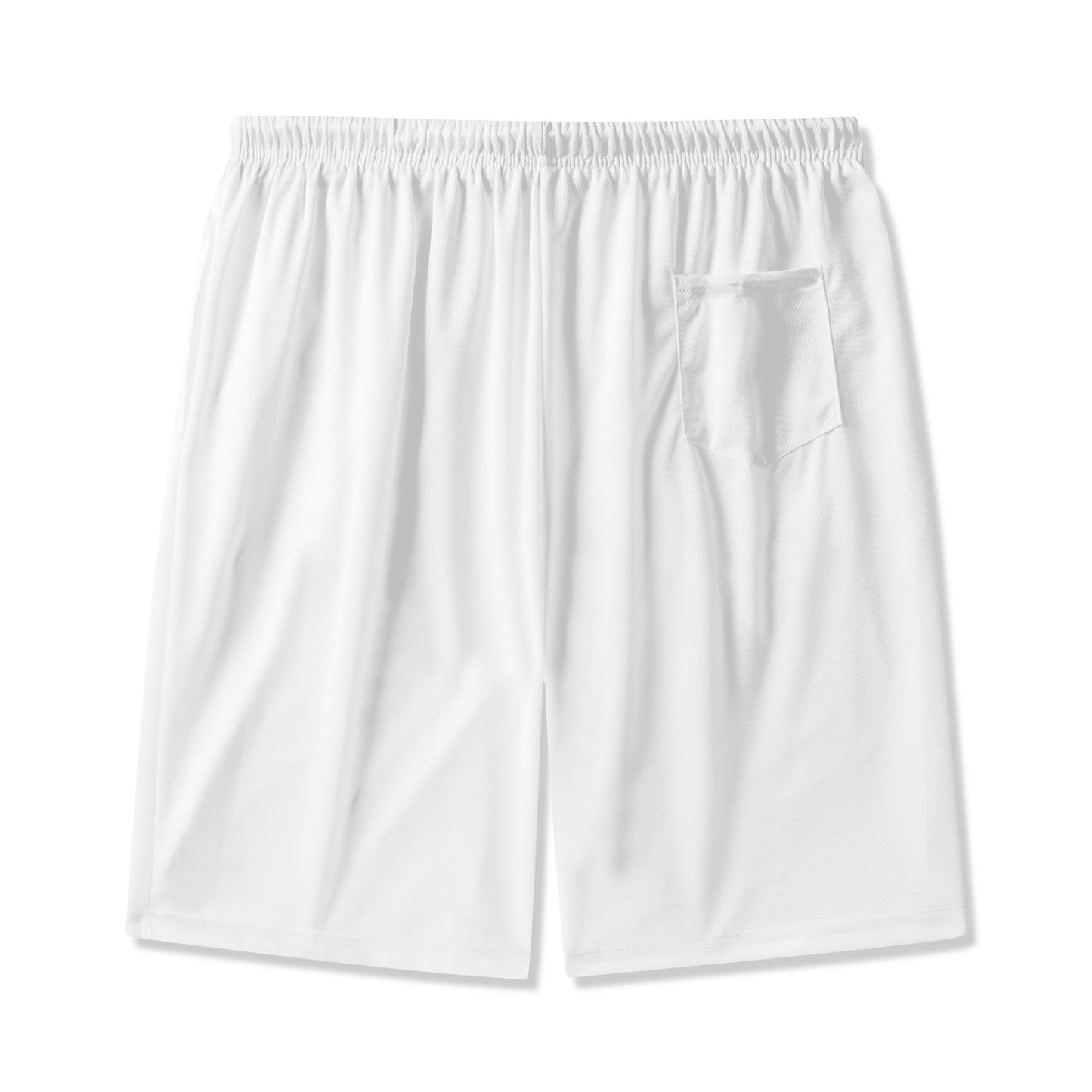 Jesus Did It (Like Nike) Youth Christian Lightweight Beach Shorts(white)