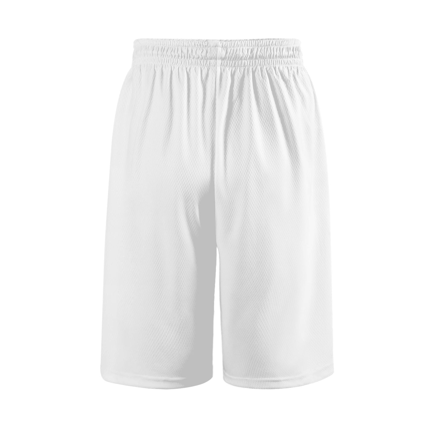 Jesus Did It (Like Nike) Mens Christian Shorts (white)