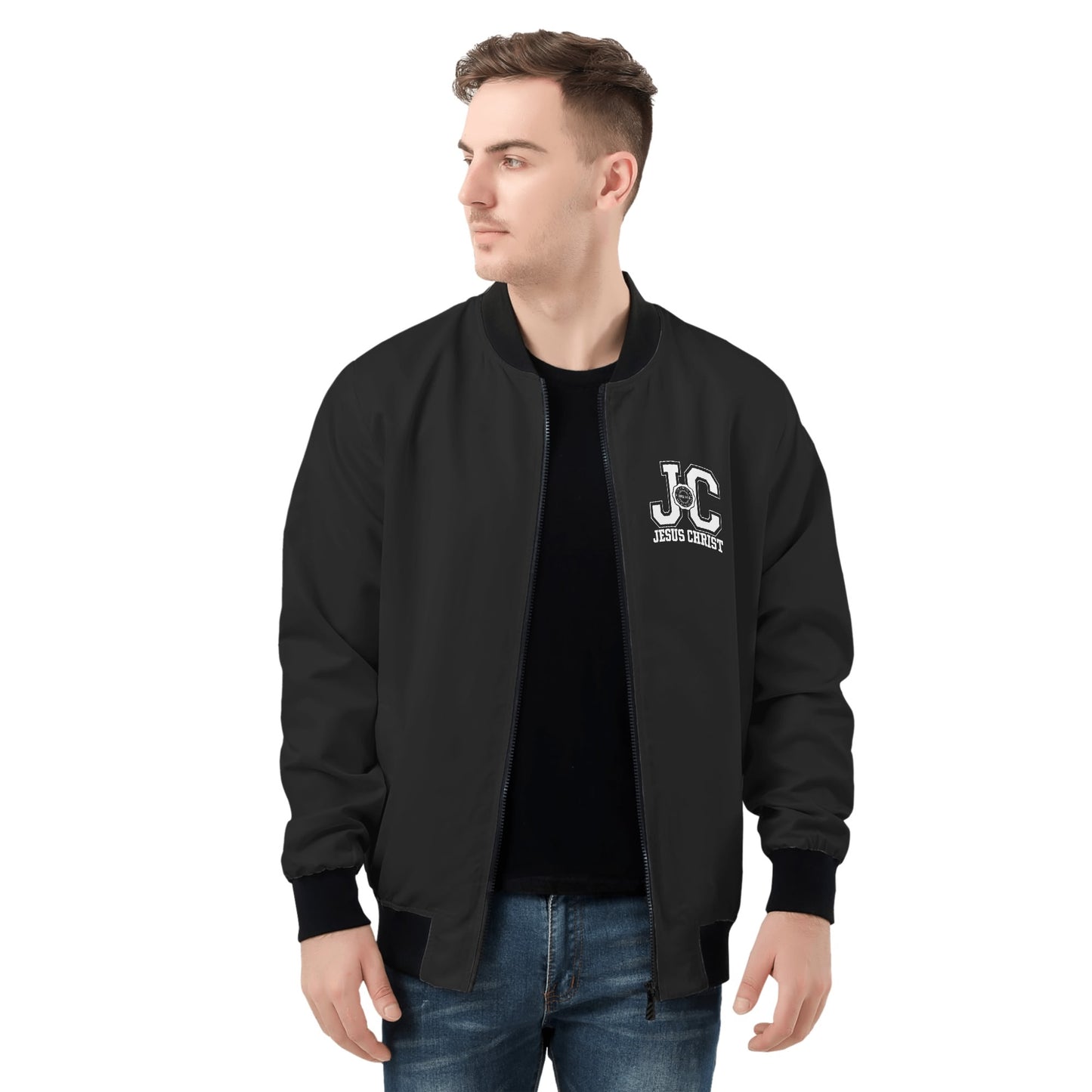 Jesus Christ Are You In Good Hands (funny)  Mens Christian Jacket