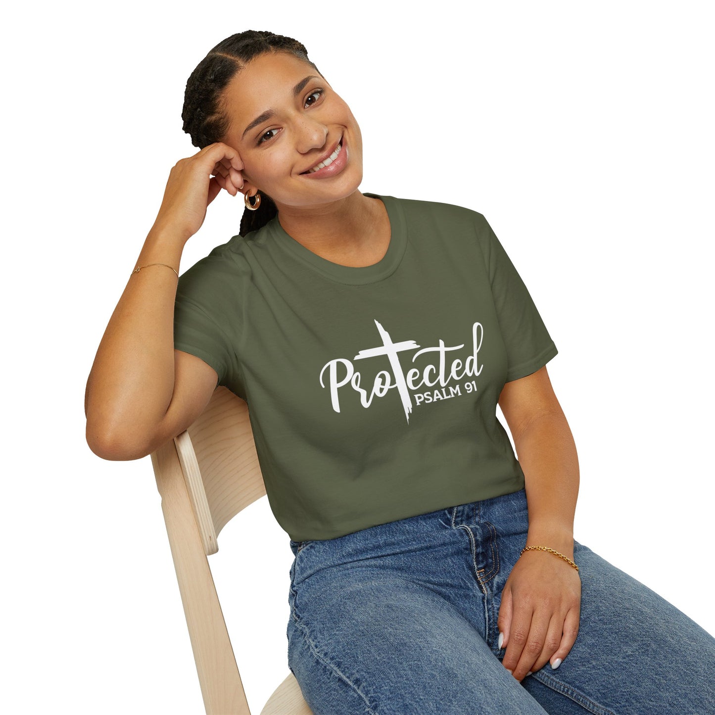 Psalm 91 Protected Christian Unisex T-shirt