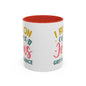 Inspirational Coffee Accent Mug - "I Run on Coffee & " - Perfect Gift for Faith & Coffee Lovers