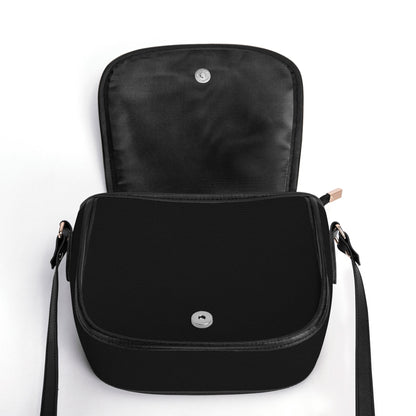 Seek First The Kingdom Christian PU Leather Saddle Bag