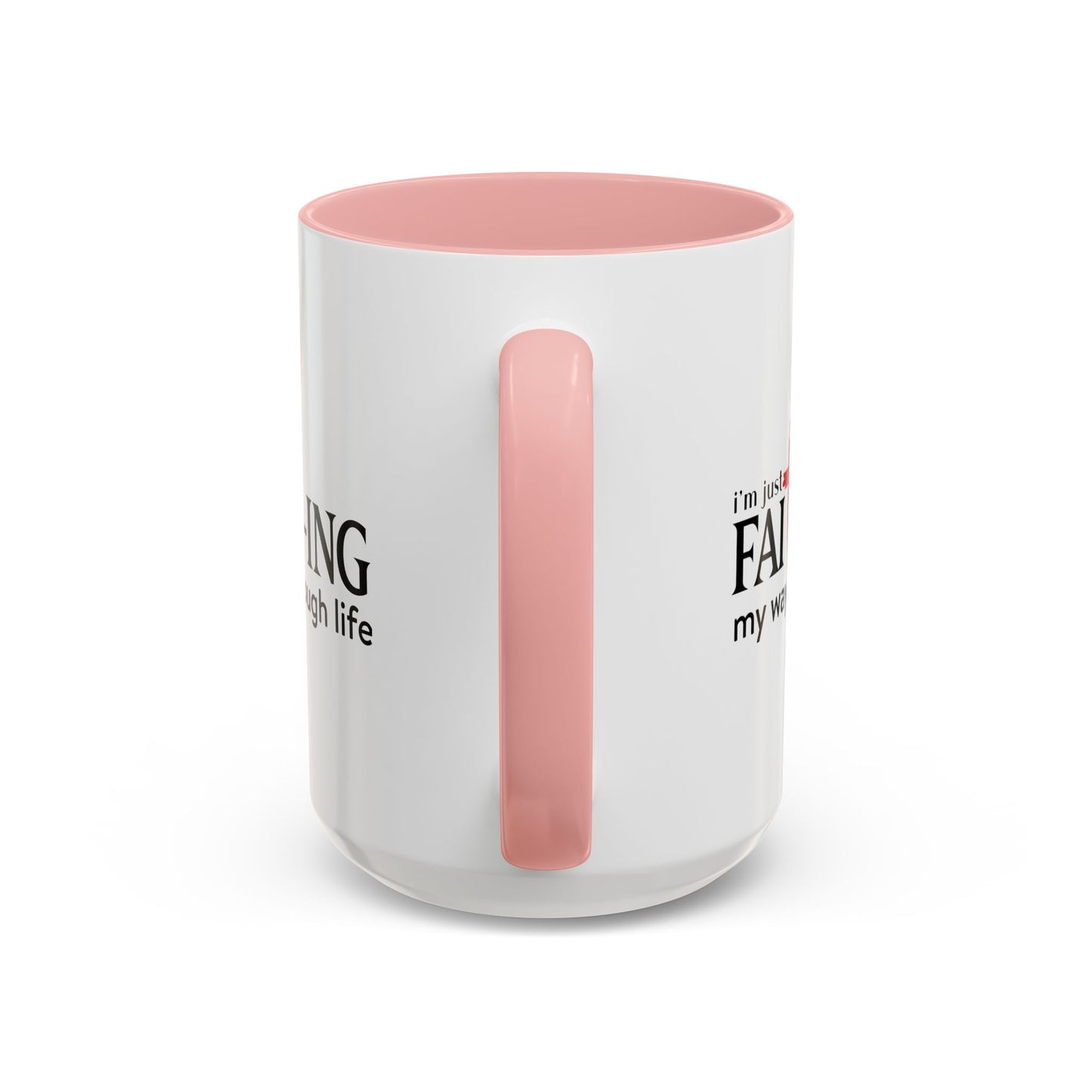 Faith-Inspired Coffee Accent Mug - Motivational Drinkware for Daily Inspiration