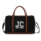 JC Christian PU Leather Duffle Bag Foldable Travel Bag