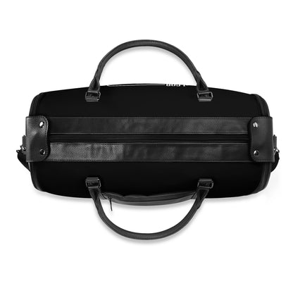 The Faith Is Strong With This One Christian PU Leather Duffle Bag Foldable Travel Bag