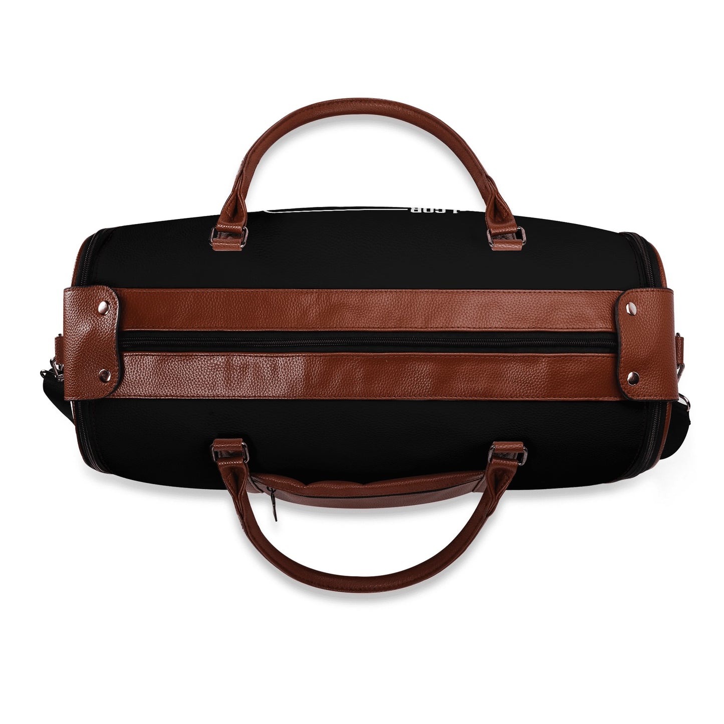 The Faith Is Strong With This One Christian PU Leather Duffle Bag Foldable Travel Bag