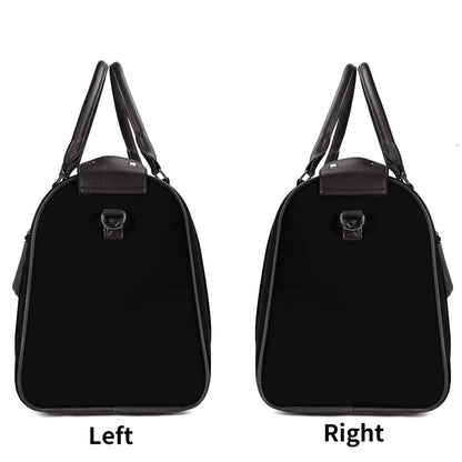 The Faith Is Strong With This One Christian PU Leather Duffle Bag Foldable Travel Bag