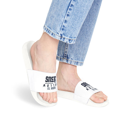 Born to Follow Him Sandals, Women's Inspirational Slide Sandals, Faith-Based Summer Footwear, Christian Gift, Vacation Sandals