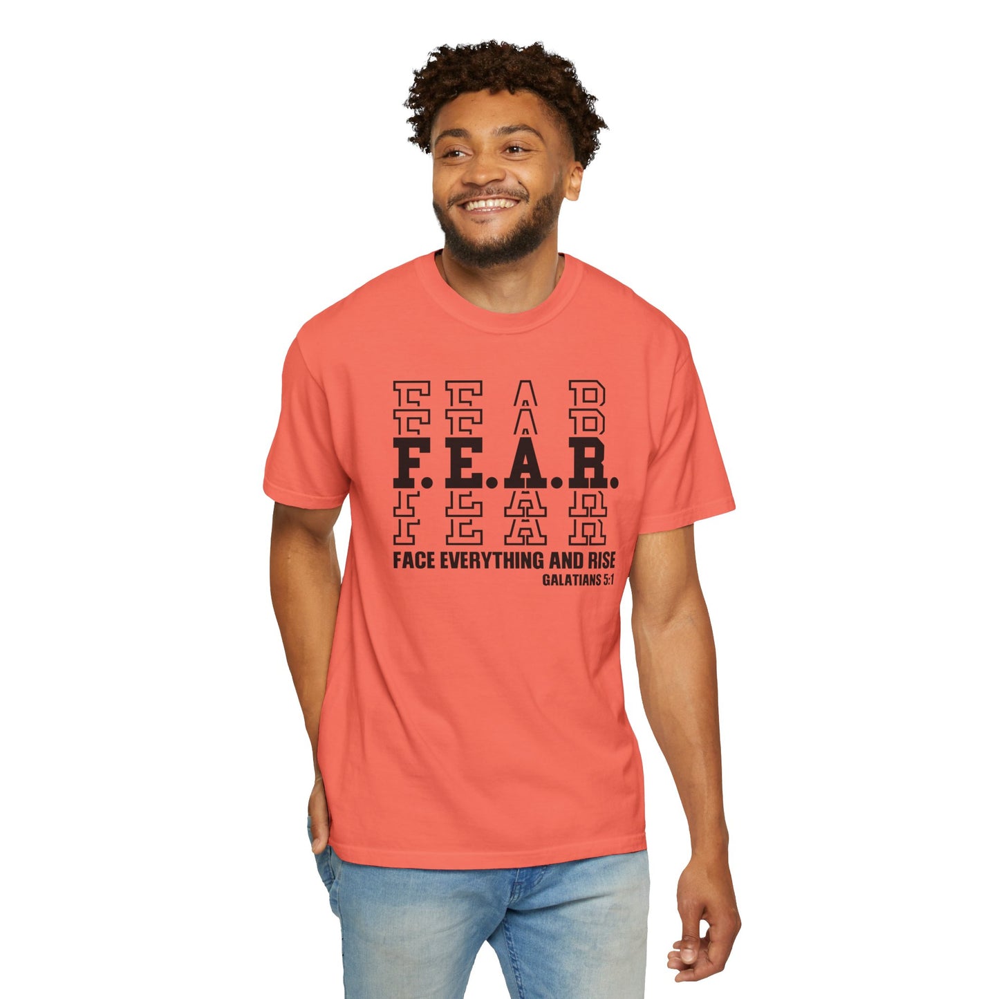 FEAR Face Everything And Rise Unisex Christian T-shirt