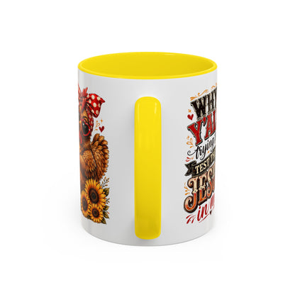 Why Y'all Trying to Test the Jesus in Me Christian Accent Ceramic Coffee Mug