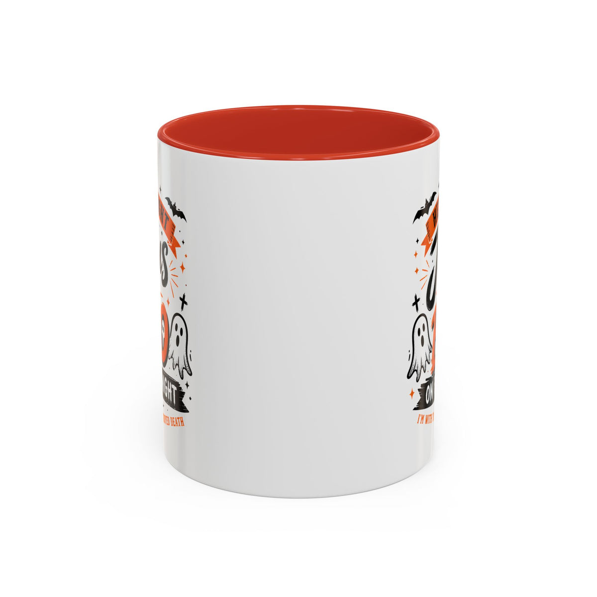 Christian Coffee Mug — "He's My Light, Jesus Is My Boo" Halloween Accent Mug