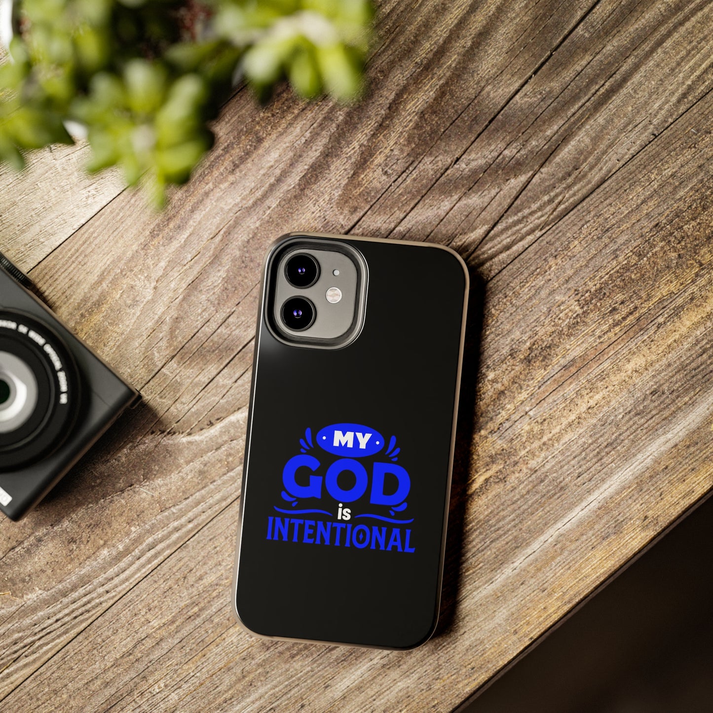 My God Is Intentional Tough Phone Cases, Case-Mate