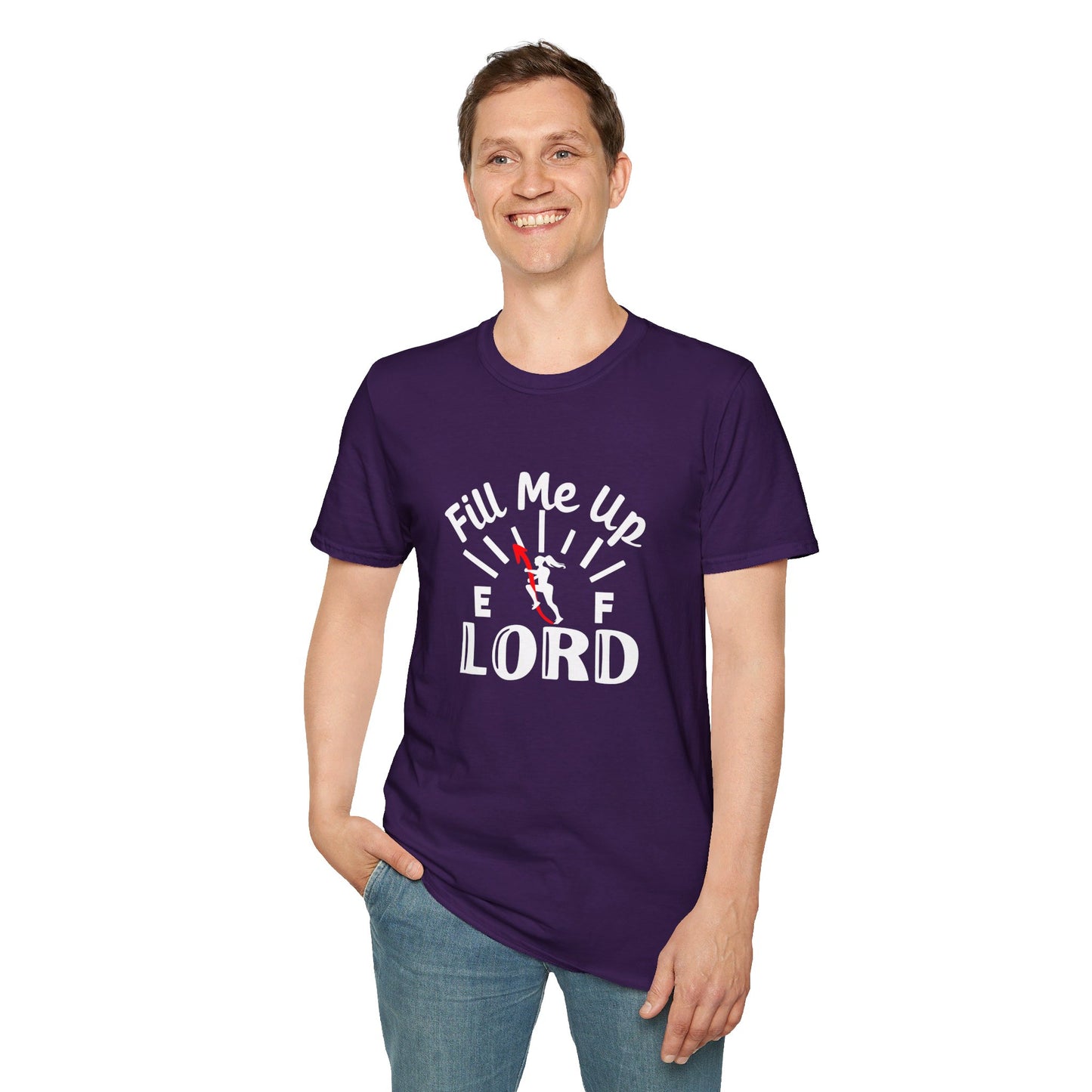 Fill Me Up Lord Funny Unisex Christian T-shirt