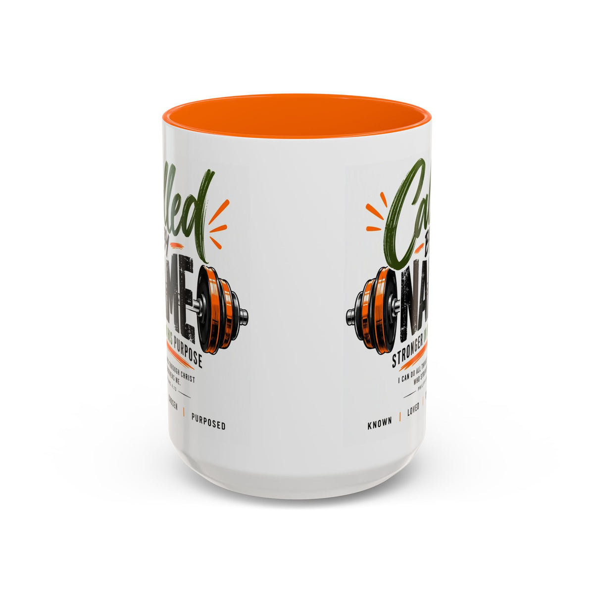 Called by Name Christian Coffee Mug – Stronger in His Purpose Inspirational Gift