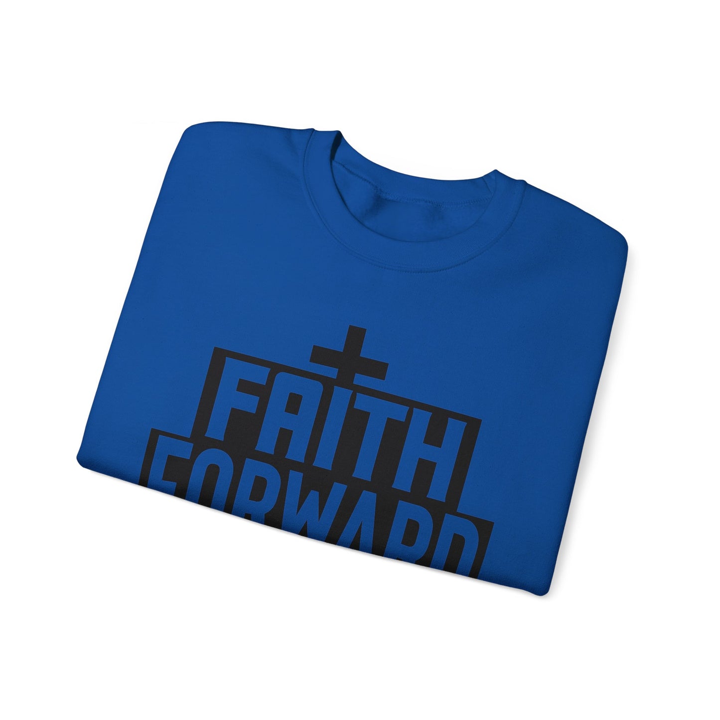 Faith Forward  Unisex Heavy Blend™ Crewneck Christian Sweatshirt