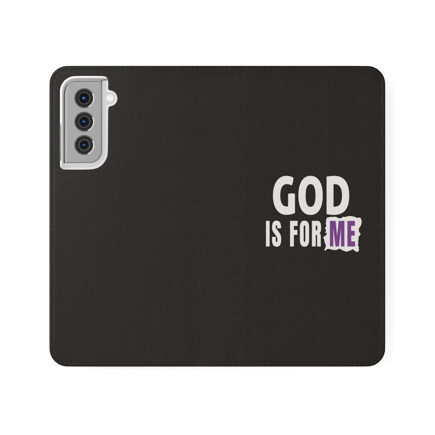 God Is For Me Christian Phone Flip Cases Printify