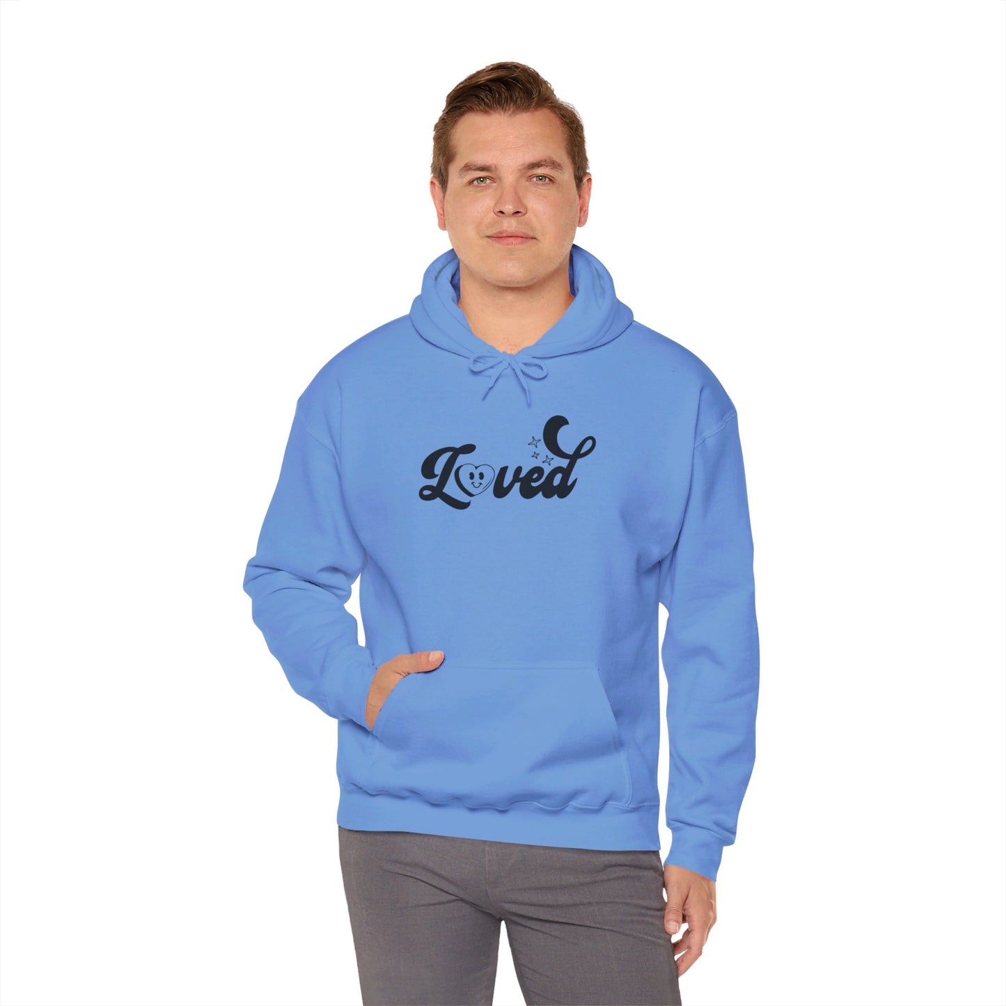 Romans 5:8 You Are Loved More Than You Will Ever Know Unisex Christian Pullover Hooded Sweatshirt