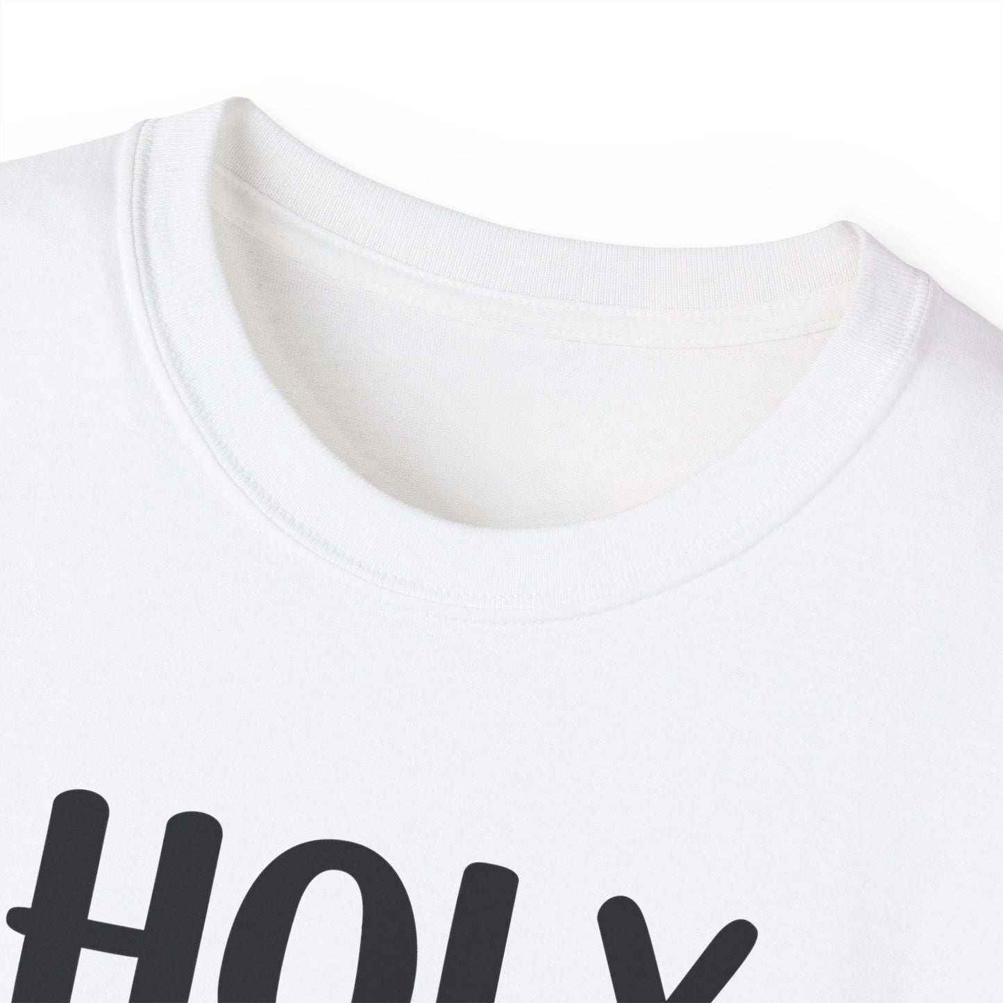 Holy With A Hint Of Hood She Is Strong Unisex Christian Ultra Cotton Tee Printify