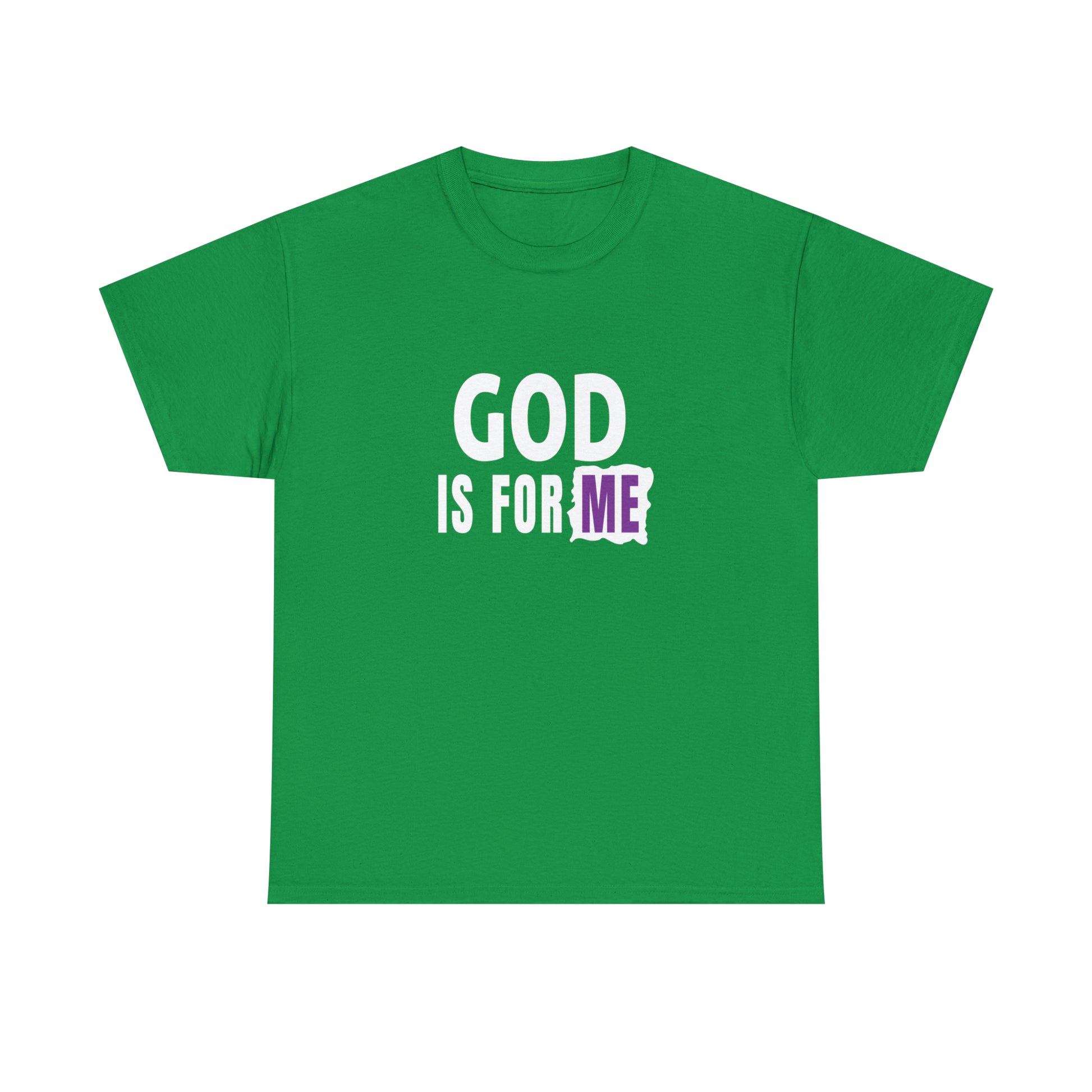 God Is For Me Unisex Heavy Cotton Tee Printify