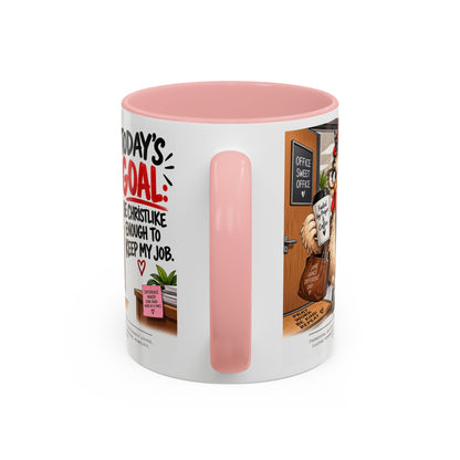 Today's Goal Christian Coffee Mug – Be Christlike Inspirational Bible Verse Mug
