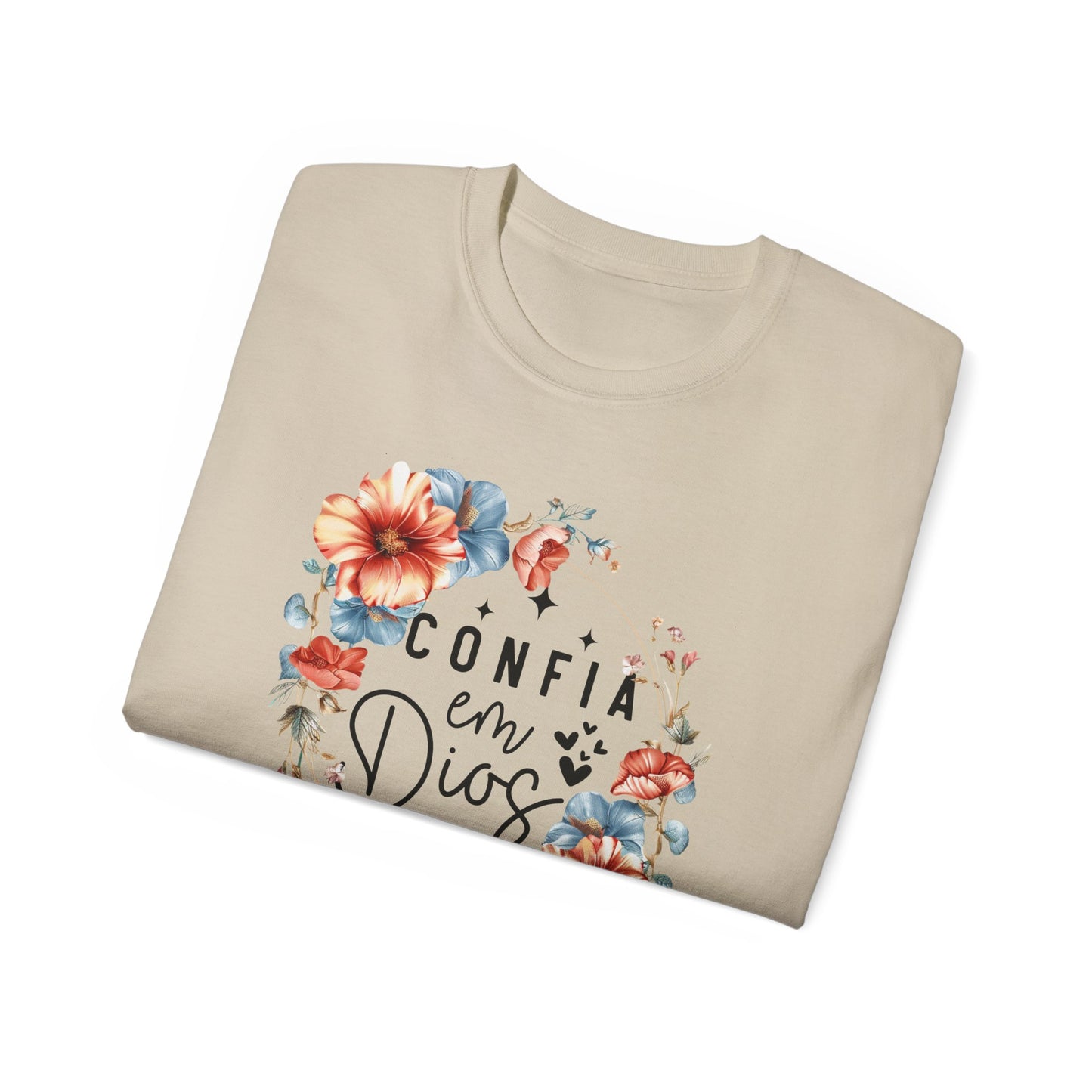 CONFIA EM DIOS Christian Spanish Unisex T-shirt Printify