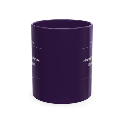 Prayer Request Ceramic Mug — 'Please Pray for Me' Inspirational Coffee Cup