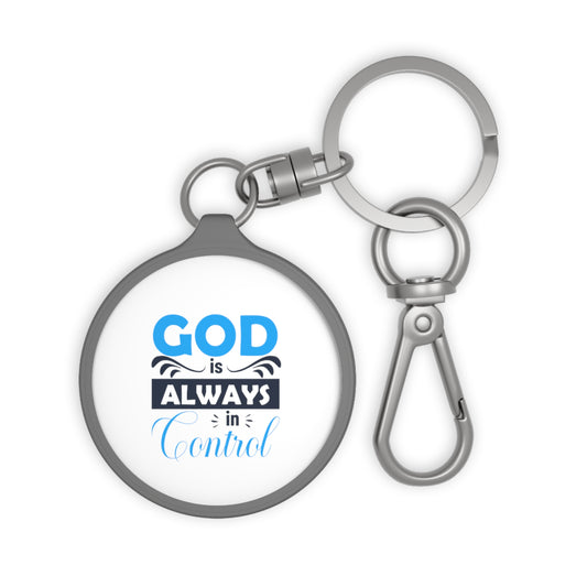 God Is Always In Control Key Fob