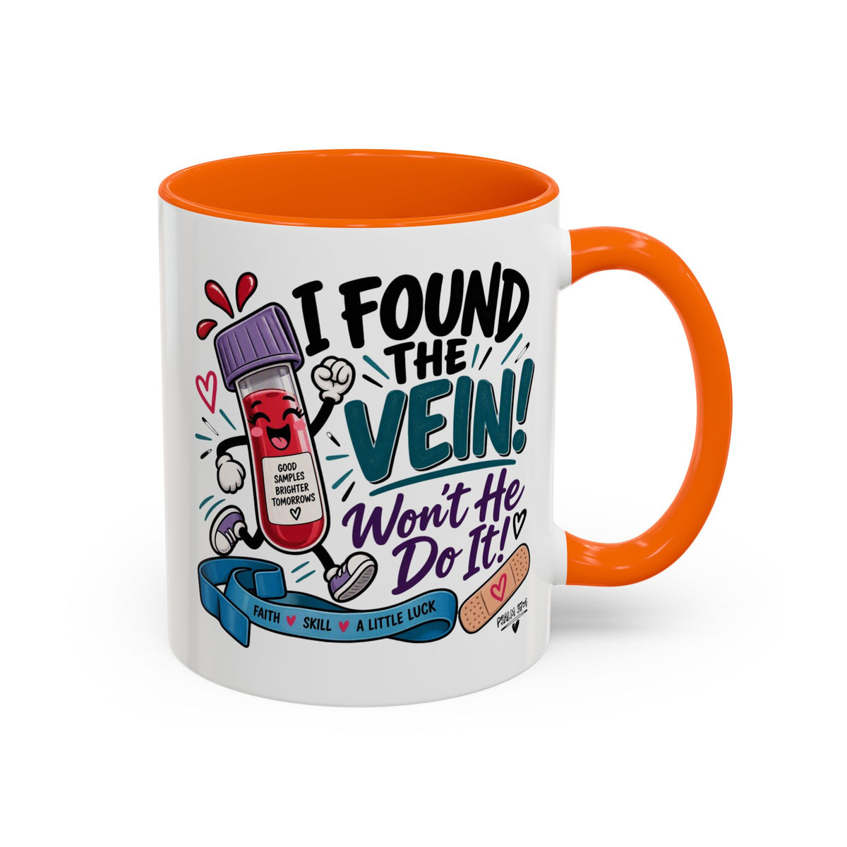 I Found the Vein! Phlebotomy Coffee Mug – Funny Nurse / Phlebotomist Gift (11/15oz)