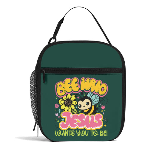 Be Who He Wants You To Be – Insulated Christian Lunch Box for Kids