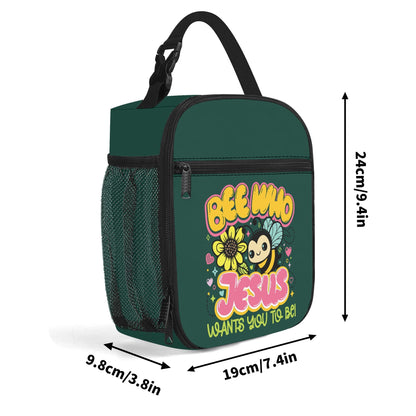 Be Who He Wants You To Be – Insulated Christian Lunch Box for Kids