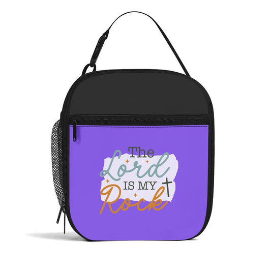 He Is My Rock– Insulated Christian Lunch Box for Kids
